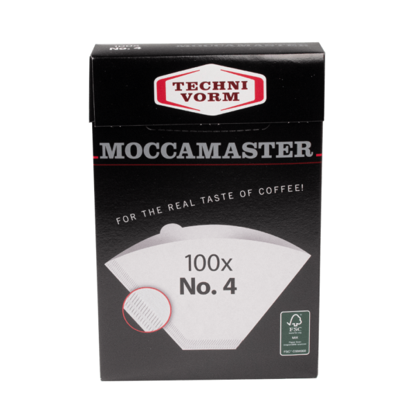 Фільтри паперові Moccamaster (Box) #4, 100 шт