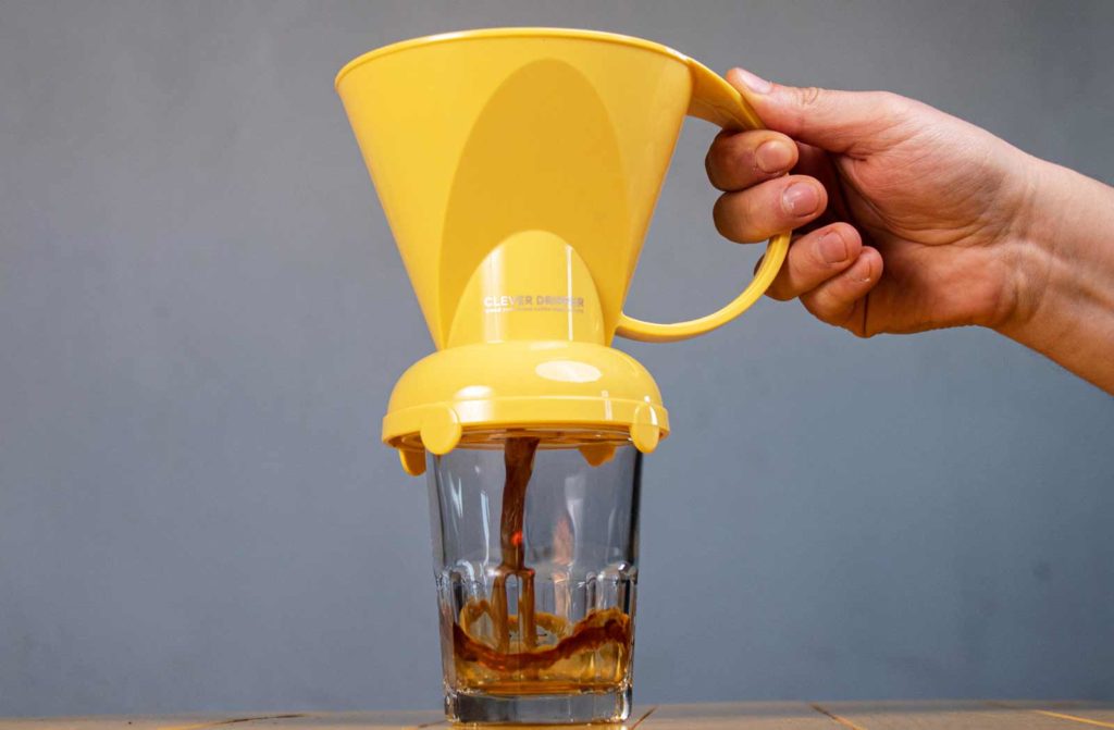 Кофе в clever dripper