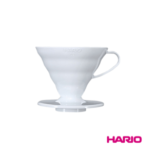 Пуровер Hario V60 02 пластиковий білий