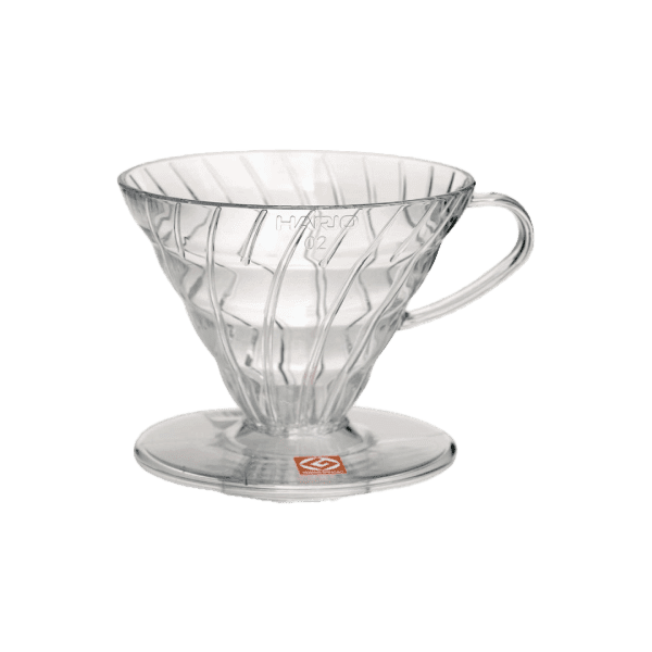 Пуровер Hario V60 02 пластиковий прозорий