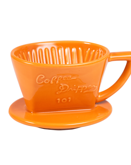 Пуровер CAFEC Arita Ware Trapezoid Dripper 101 Orange