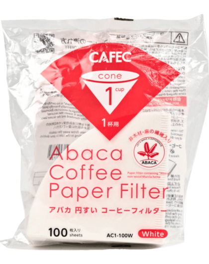 Абака фільтри Cafec АC1-100W білі (100 шт)