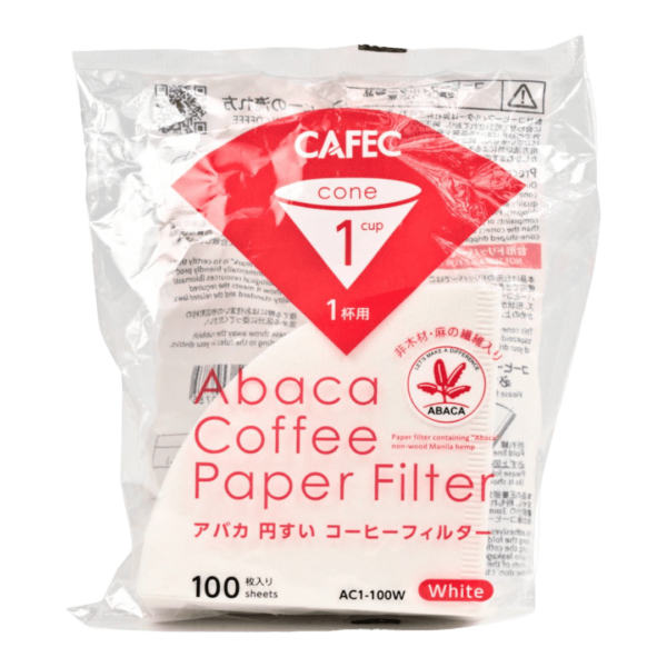 Абака фільтри Cafec АC1-100W білі (100 шт)