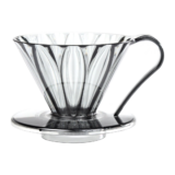 Пуровер CAFEC Tritan Flower Dripper Cup1 Black