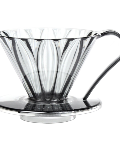 Пуровер CAFEC Tritan Flower Dripper Cup1 Black