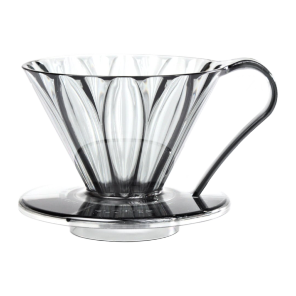 Пуровер CAFEC Tritan Flower Dripper Cup1 Black