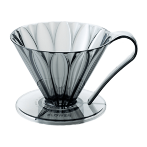 Пуровер CAFEC Tritan Flower Dripper Cup4 Black