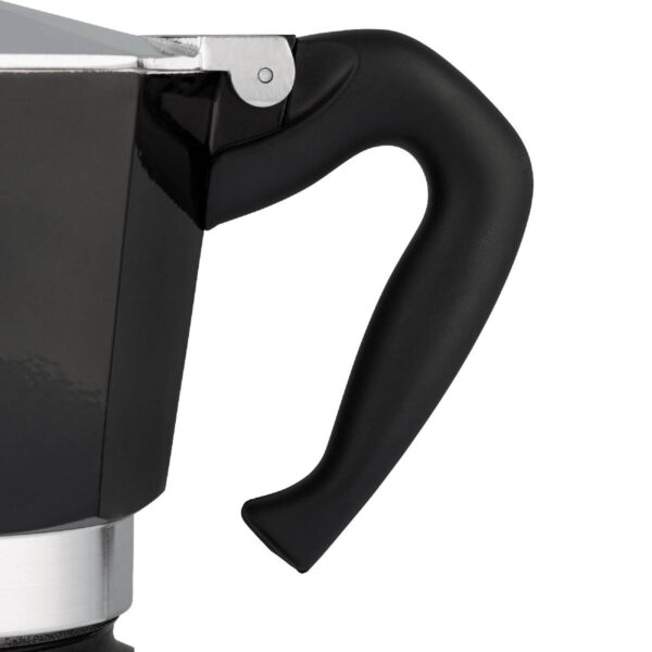 Гейзерна кавоварка Bialetti Moka Express 3 cup Чорна (130 мл)
