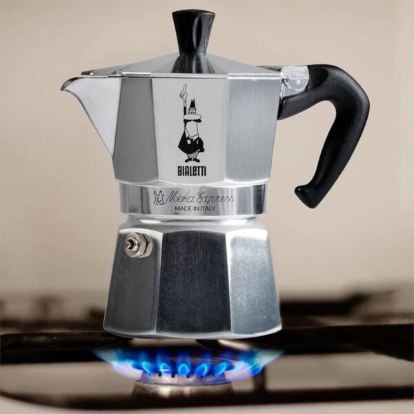 Гейзерна кавоварка Bialetti Moka Express 2 cup (90 мл.)