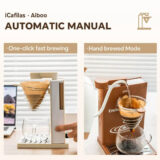 Крапельна кавоварка iCafilas 300 мл. Drip Coffee Maker - Світла