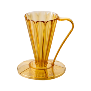 Пуровер CAFEC Tritan Flower Dripper DEEP 27 Taizo gold
