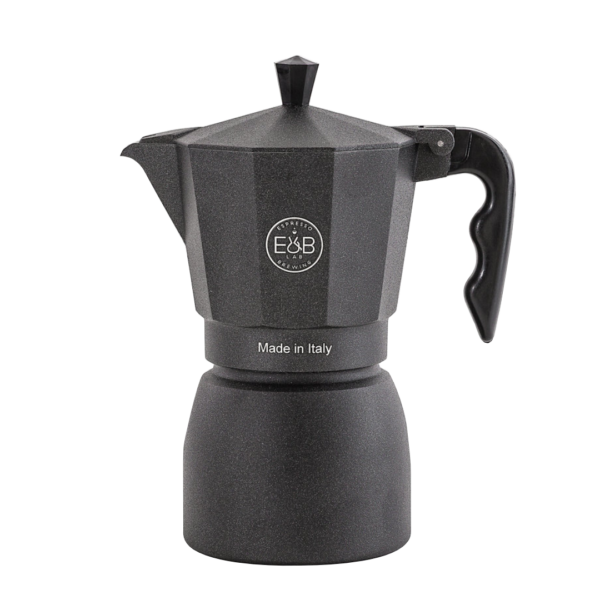 Гейзерна кавоварка E&B LAB Classic Moka Pot 6T (300 мл.)