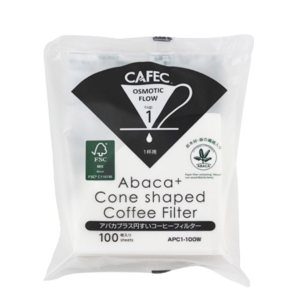 Абака+. Фільтри Cafec APC1-100W білі (100 ШТ)