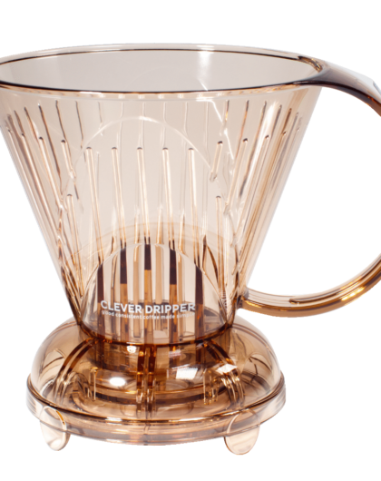 Пуровер для кави Clever Dripper 530 мл - Прозорий коричневий