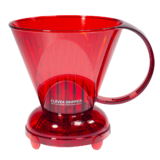 Пуровер для кави Clever Dripper 530 мл - Прозорий червоний