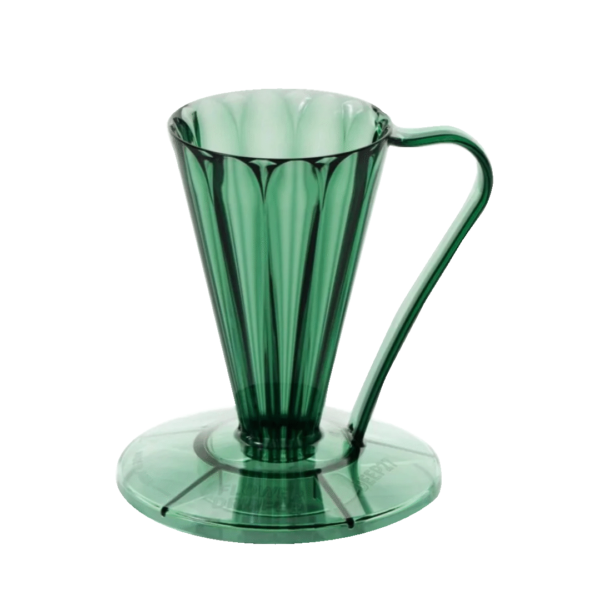 Пуровер CAFEC Tritan Flower Dripper DEEP 27 Dark Green