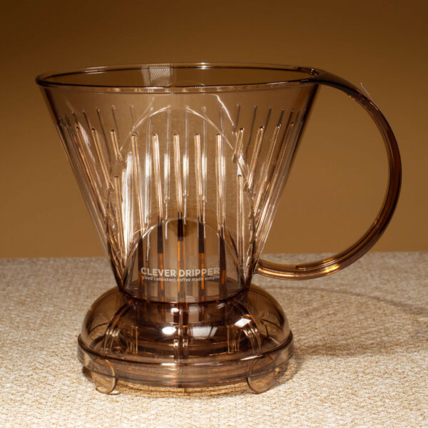 Пуровер для кави Clever Dripper 530 мл - Прозорий коричневий