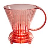 Пуровер для кави Clever Dripper 530 мл - Прозорий рожевий