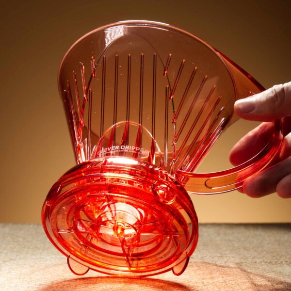 Пуровер для кави Clever Dripper 530 мл - Прозорий рожевий