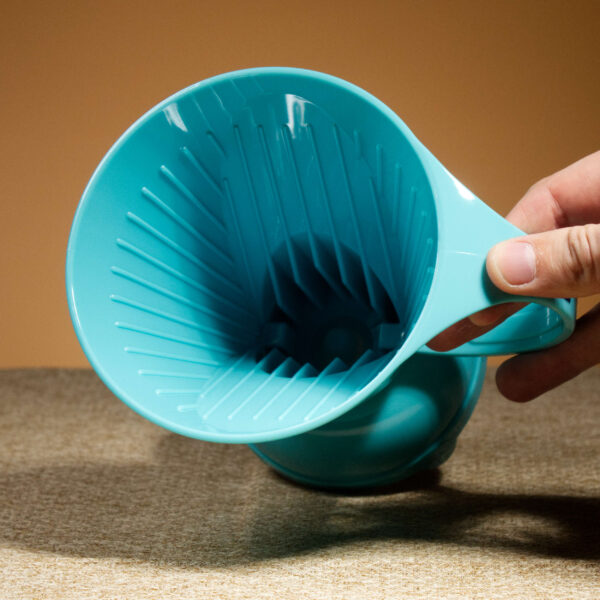 Пуровер для кави Clever Dripper 530 мл - Кремовий Блакитний