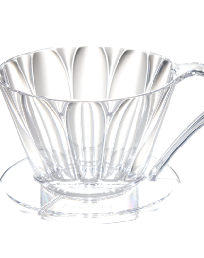 Пуровер CAFEC Tritan Flower Dripper Oval 101 Clear