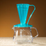 Пуровер CAFEC Tritan Flower Dripper DEEP 27 YOUMECA Blue