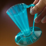 Пуровер CAFEC Tritan Flower Dripper DEEP 27 YOUMECA Blue