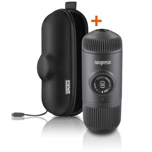 Еспресо Кавоварка Wacaco Nanopresso Grey з кейсом