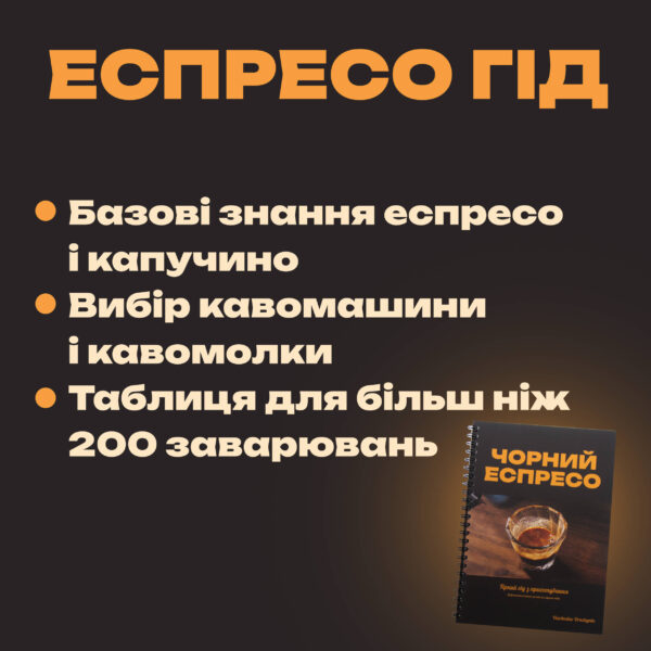 Гід з приготування Еспресо і Капучино