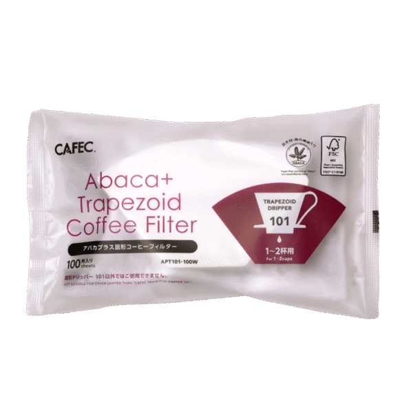 Фільтри 101 Cafec Abaca+ (100 шт)