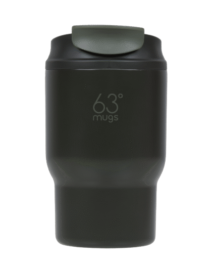 Термочашка 360 мл Темно-зелена 63mugs