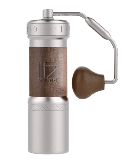 1Zpresso K-Ultra (Silver Brown) ручна кавомолка