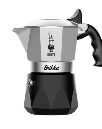 Гейзерна кавоварка Bialetti New Brikka 2 cup (100 мл.)