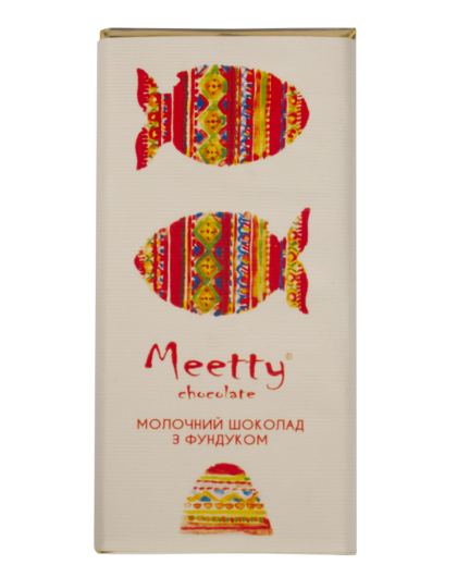 Шоколад молочний з фундуком