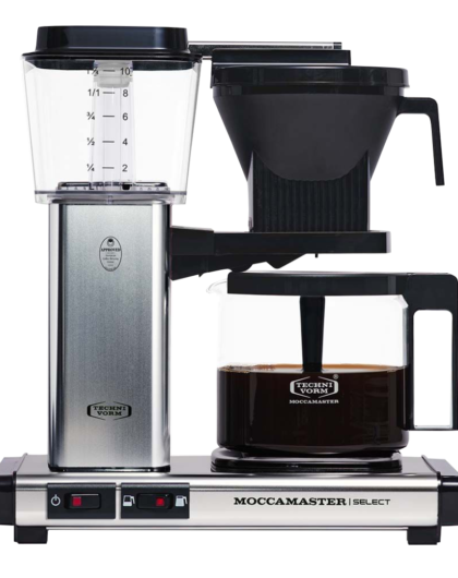 Крапельна кавоварка Moccamaster KBG Select Polished Silver