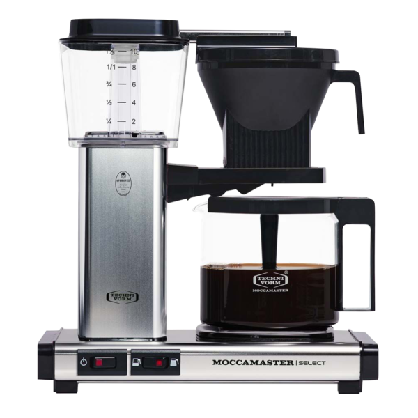 Крапельна кавоварка Moccamaster KBG Select Polished Silver