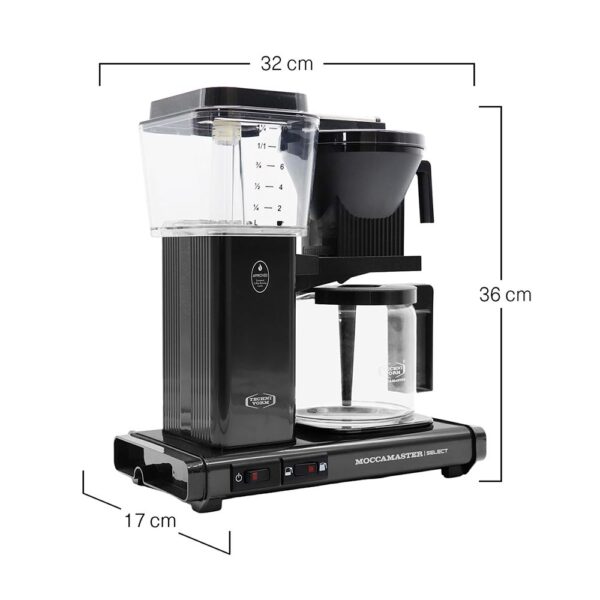 Крапельна кавоварка Moccamaster KBG Select Black
