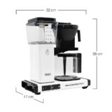 Крапельна кавоварка Moccamaster KBG Matt White