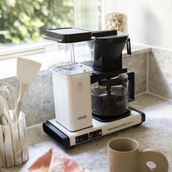Крапельна кавоварка Moccamaster KBG Matt White