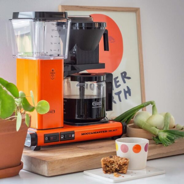 Крапельна кавоварка Moccamaster KBG Select Orange