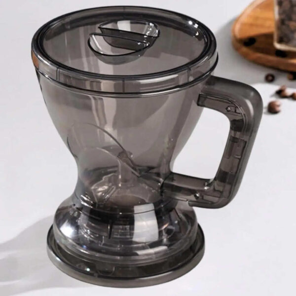 Заварник для чаю з металевим фільтром 600 мл Tea Maker Steeper темний